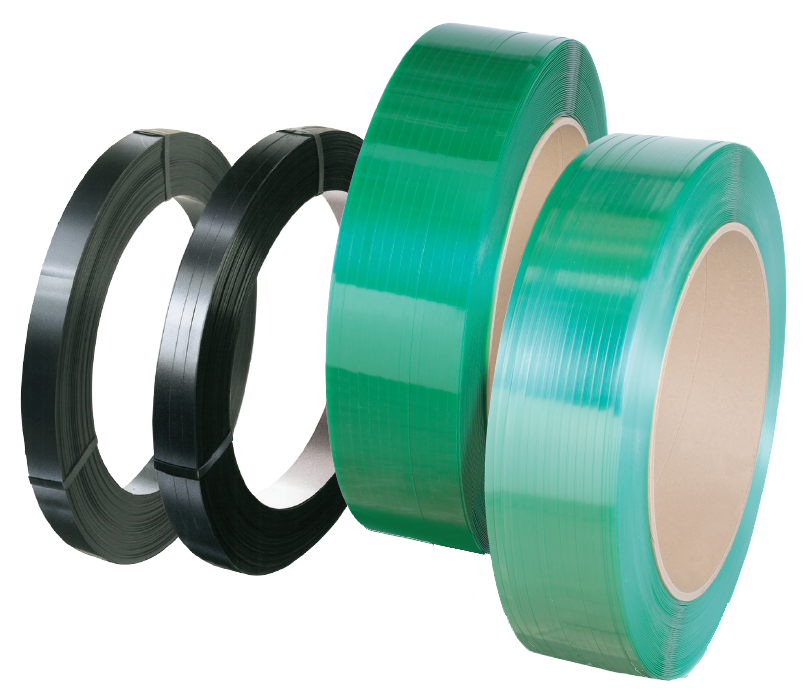 How does packing with plastic strap differ from steel strap?