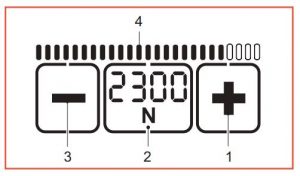 Signode BXT3 battery strapping tool adjusting strap tension
