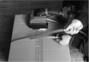 ATOM battery powered strapping tool – operation