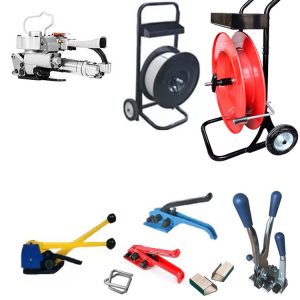 Battery Operated Strapping Tool TES PRO 12-16mm (1/2″-5/8″) for PP/PET Strap with 2 Batteries & Charger