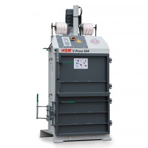 HSM V-Press 504 4T, 40 kN, bale weight 60 kg