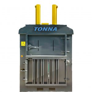 Waste baler TONNA45, 45 tonnes, 450 kN, bale 450 kg
