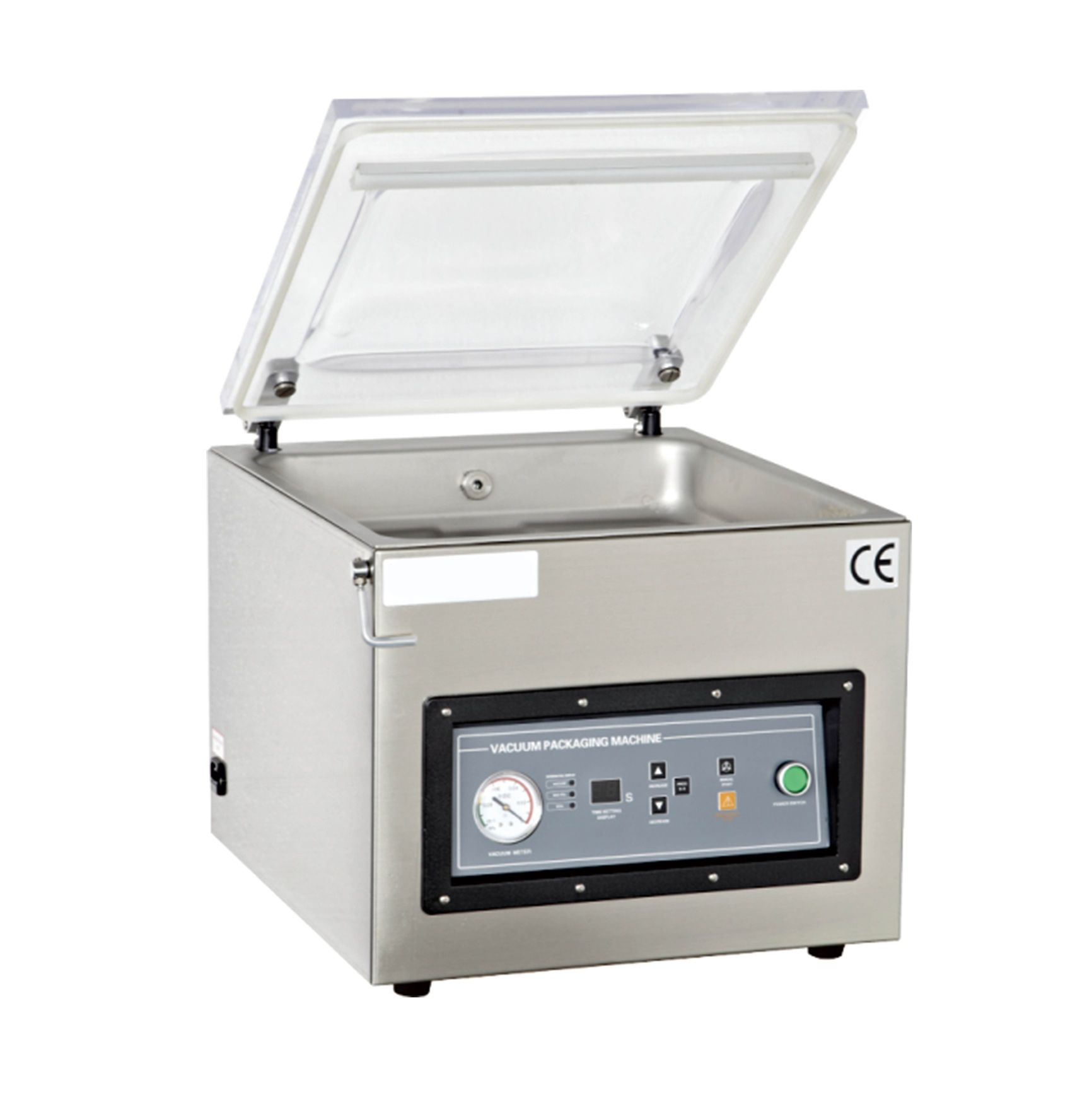 DOZE400TB tabletop chamber vacuum sealer with two sealing bars