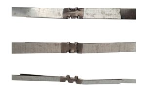 Steel strap clips 16x40mm
